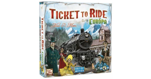 Ticket to Ride: Európa – játékdoboz